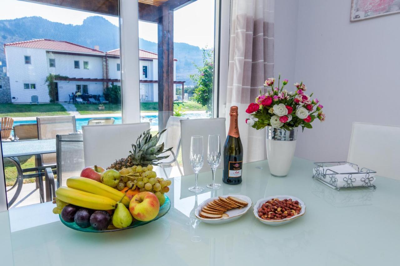 Posidonia Luxury Villas Kolympia Kolymbia Eksteriør billede