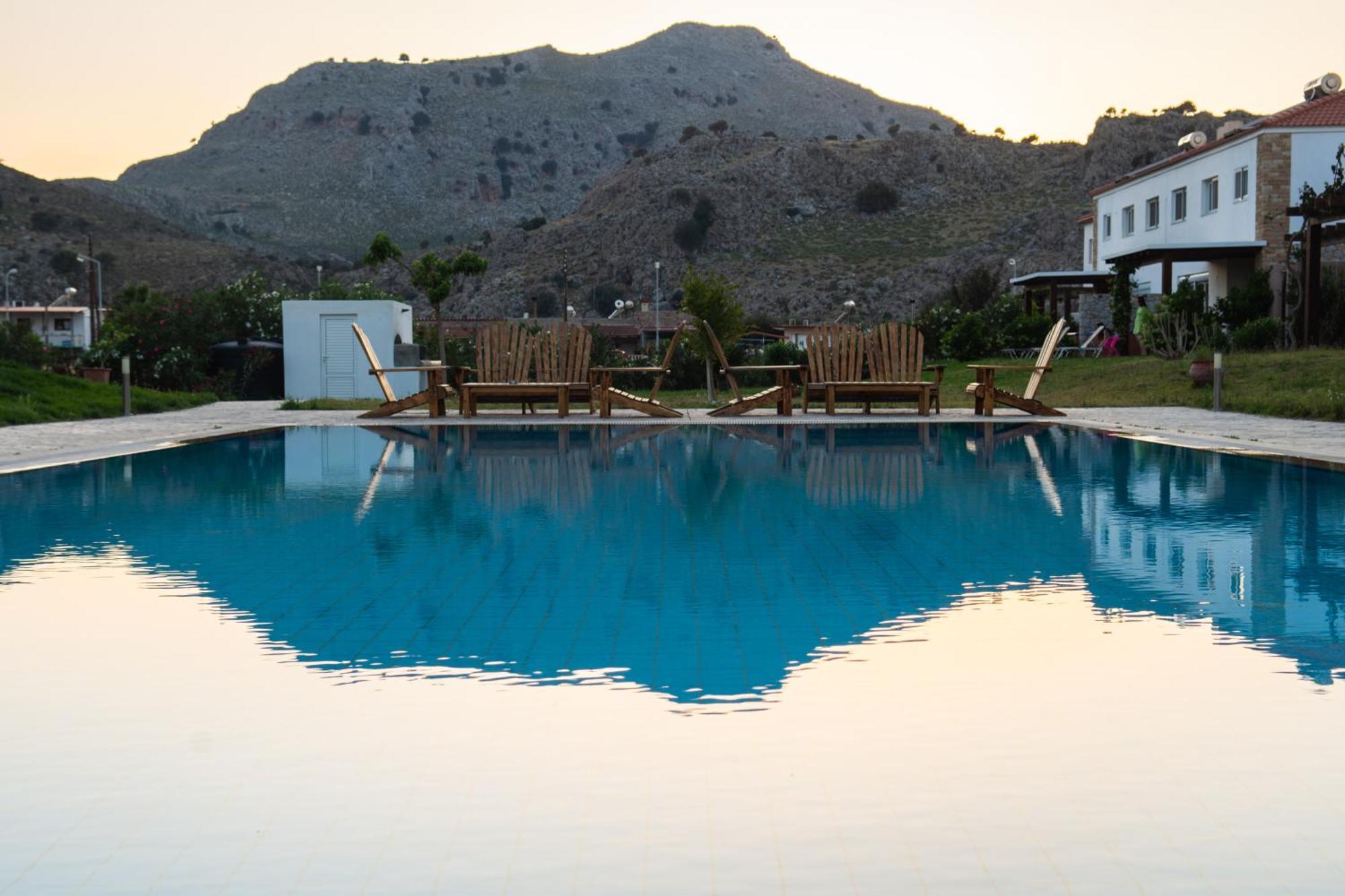 Posidonia Luxury Villas Kolympia Kolymbia Værelse billede